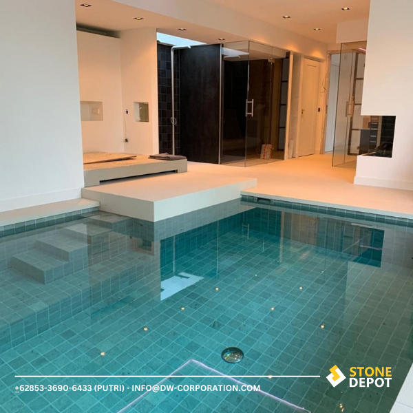 Bali White Limestone for Private Modern House Bali White Limestone for Private Modern House
